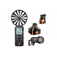 testo 417 sada 2 - Vrtuľkový anemometer  Compact Class s meracími kužeľmi a usmerňovačom prúdenia