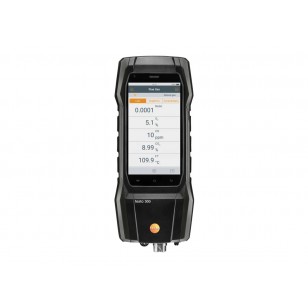 testo 300 Black Longlife sada 2 - Analyzátor spalín (O2, CO s kompenzáciou H2 až do 30,000 ppm, NO - možnosť)