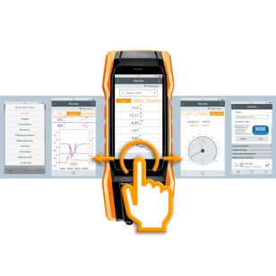 testo 300 Black Longlife sada 2 - Analyzátor spalín (O2, CO s kompenzáciou H2 až do 30,000 ppm, NO - možnosť)